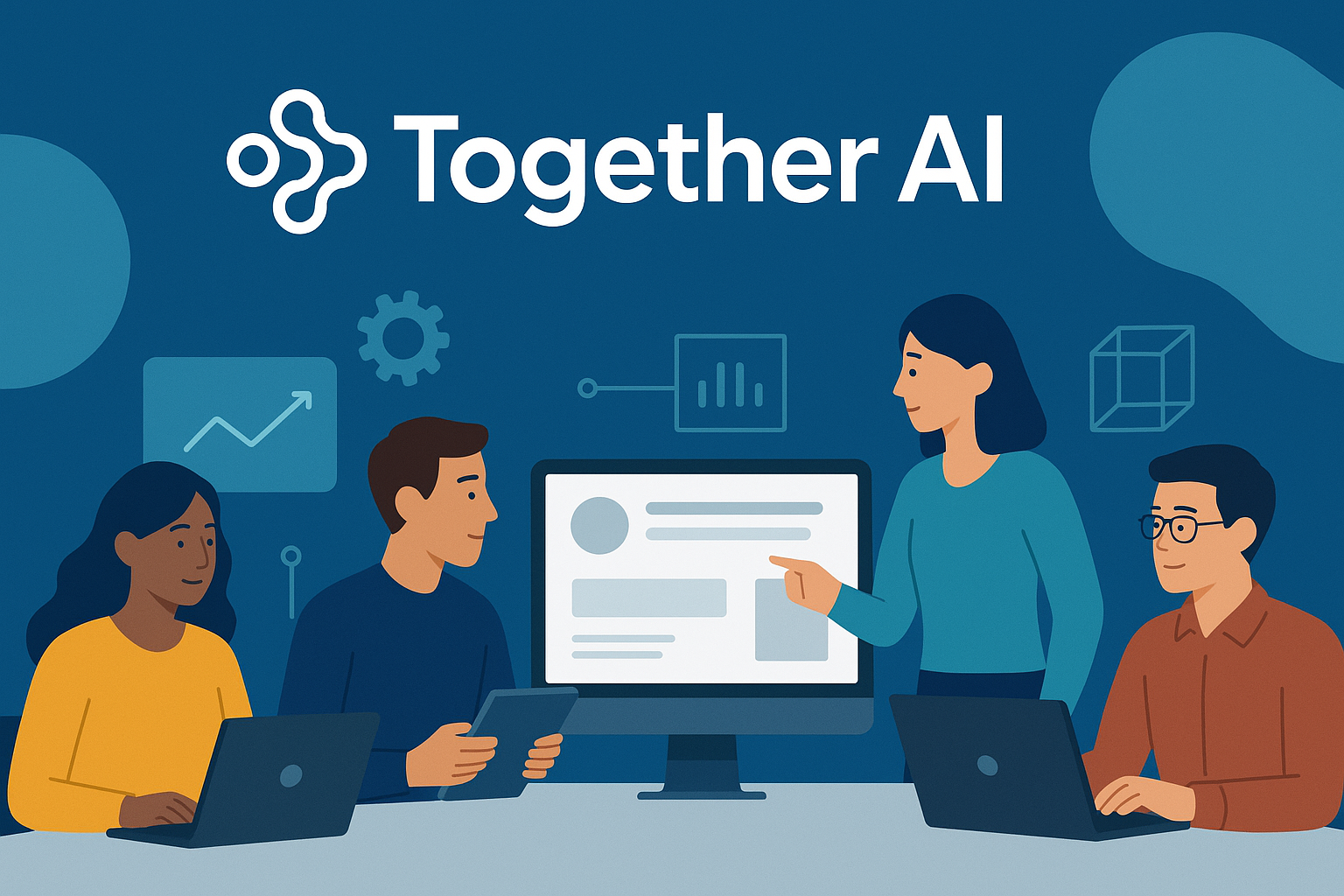 Together AI logo and wordmark themed featured image